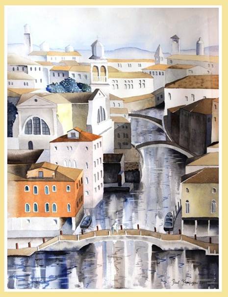 Aquarelle "Venise"